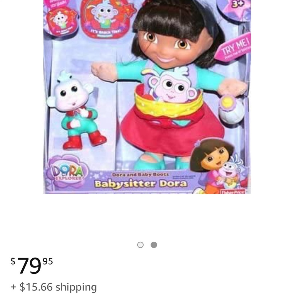 Fisher-Price Baby Boots Sitter Dora